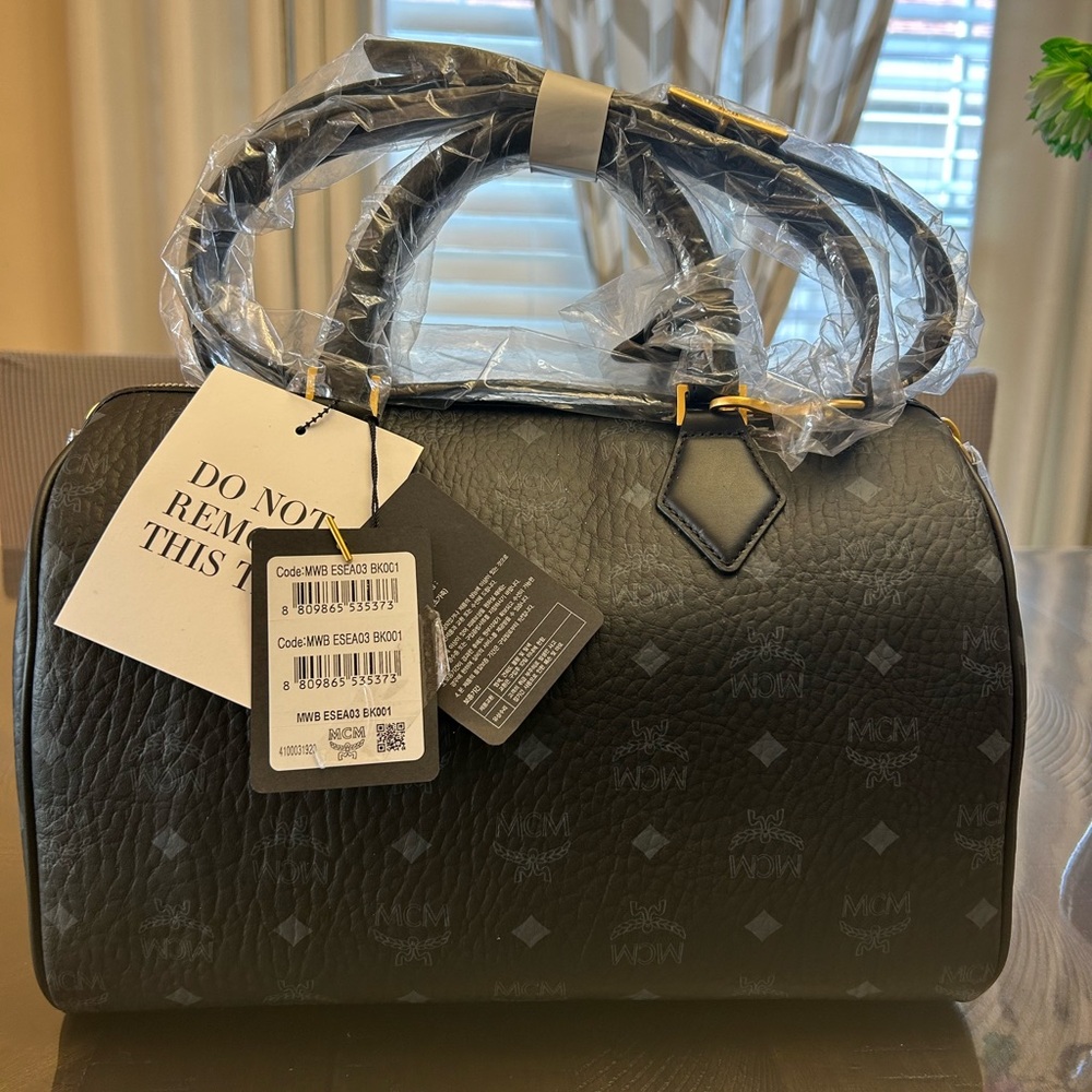 MCM Ella Boston Bag